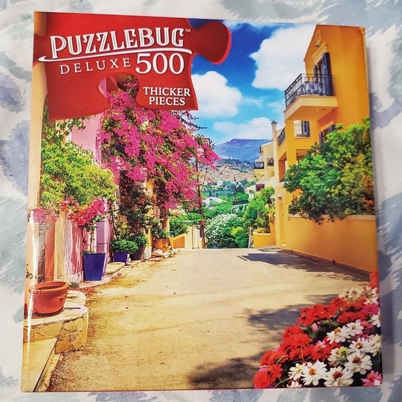 Puzzlebug Deluxe Cra-Z-Art Kefalonia Greece Puzzle 500 PCS 20x12 - Picture 1 of 3